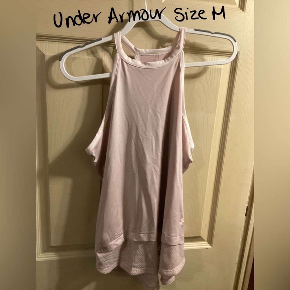 Light pink Under Armour Tank